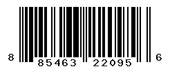 UPC barcode number 885463220956