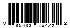 885463254722 barcode