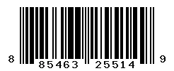 885463255149 barcode