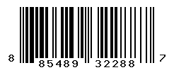 UPC barcode number 885489322887