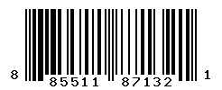 UPC barcode number 885511871321