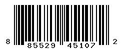 UPC barcode number 885529451072