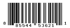 UPC barcode number 885544536211