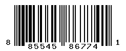 UPC 885545867741 barcode image