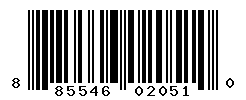 UPC barcode number 885546020510