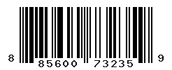 UPC barcode 885600732359