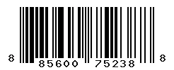 UPC 885600752388 barcode image