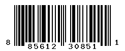 upc 885612308511 barcode image