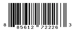 885612722263 barcode