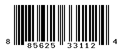 UPC barcode number 885625331124