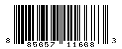 UPC barcode number 885657116683