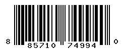 885710749940 barcode
