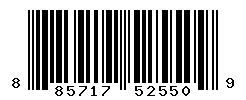 UPC barcode number 885717525509