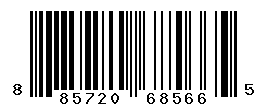 UPC barcode number 885720685665