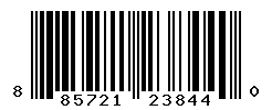 UPC barcode number 885721238440