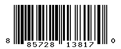 UPC barcode number 885728138170