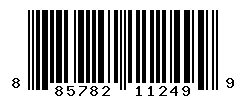 UPC barcode number 885782112499