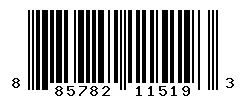 UPC barcode 885782115193