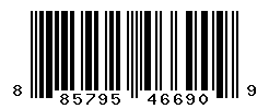 UPC barcode number 885795466909