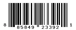 885849233921 barcode