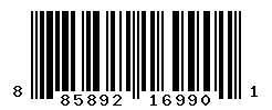 UPC barcode number 885892169901