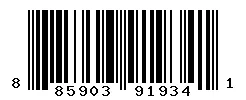 UPC barcode 885903919341