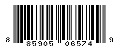 UPC barcode number 885905065749