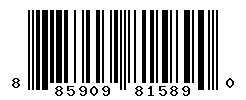 upc 885909815890 barcode image