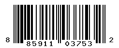 UPC barcode number 885911037532
