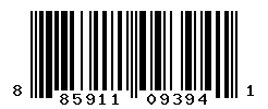 UPC barcode number 885911093941