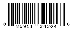 UPC barcode number 885911343046
