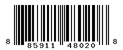 UPC barcode number 885911480208
