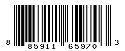 UPC barcode number 885911659703