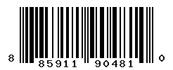 UPC barcode 885911904810