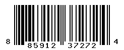UPC barcode number 885912372724