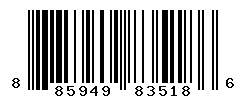 upc 885949835186 barcode image