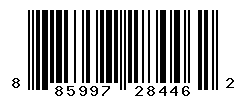 UPC barcode number 885997284462