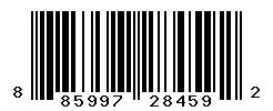 UPC barcode number 885997284592