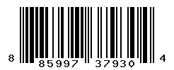 UPC barcode number 885997379304