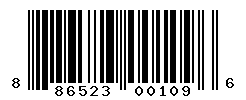 upc 886523001096 barcode image
