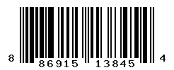 upc 886915138454 barcode image
