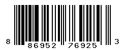upc 886952769253 barcode image