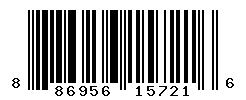 upc 886956157216 barcode image