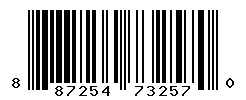 UPC 887254732570 barcode image