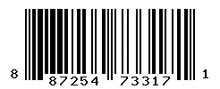UPC barcode 887254733171