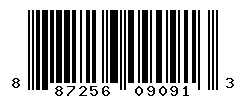 UPC barcode 887256090913