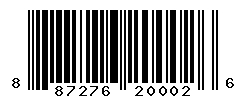 UPC barcode number 887276200026