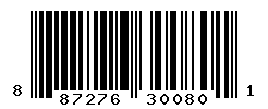 UPC barcode number 887276300801