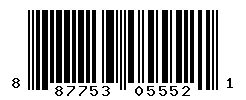 UPC barcode number 887753055521