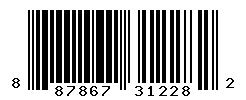 UPC barcode number 887867312282